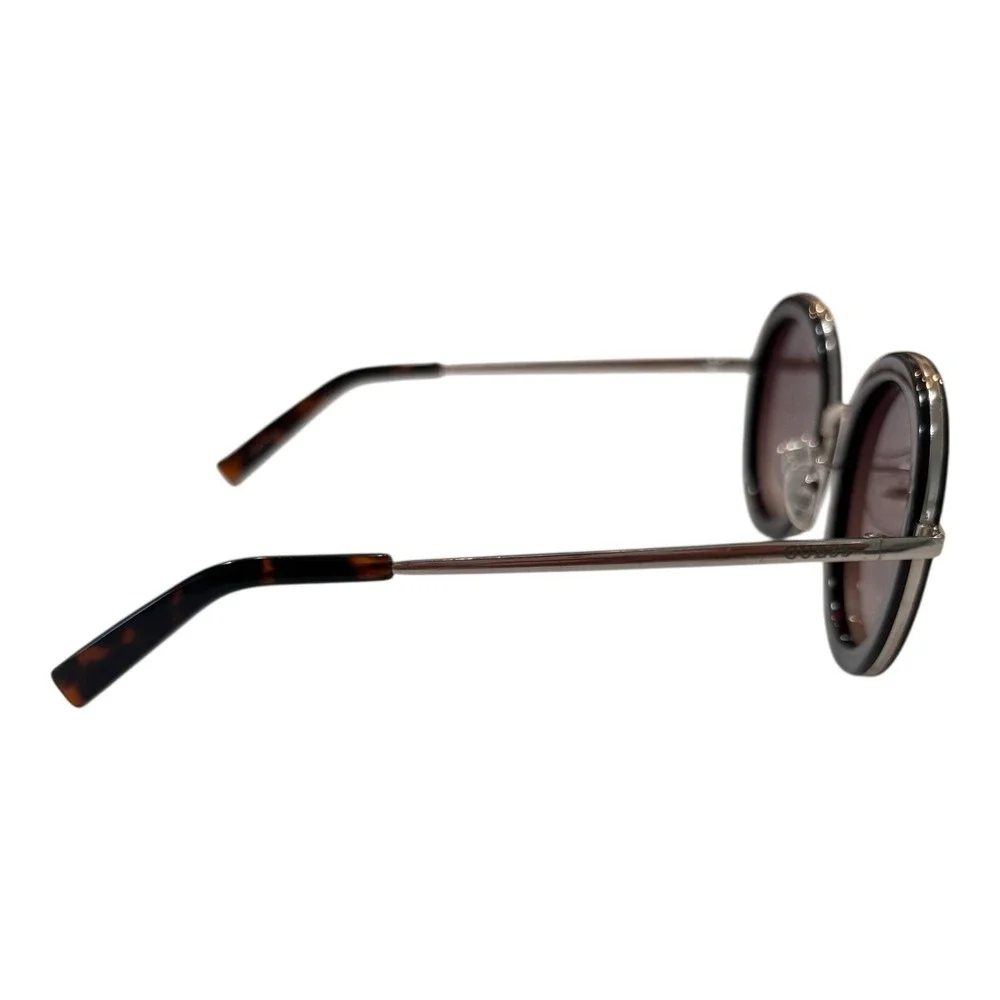 Guess Sunglasses Women Round Tortoise Gradient Lens Brown GF0330 Lennon‎ Look